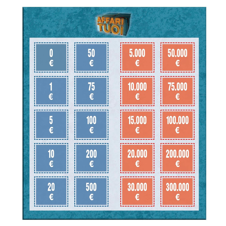 Affari Tuoi – Gioco da Tavolo Clementoni del Game Show TV