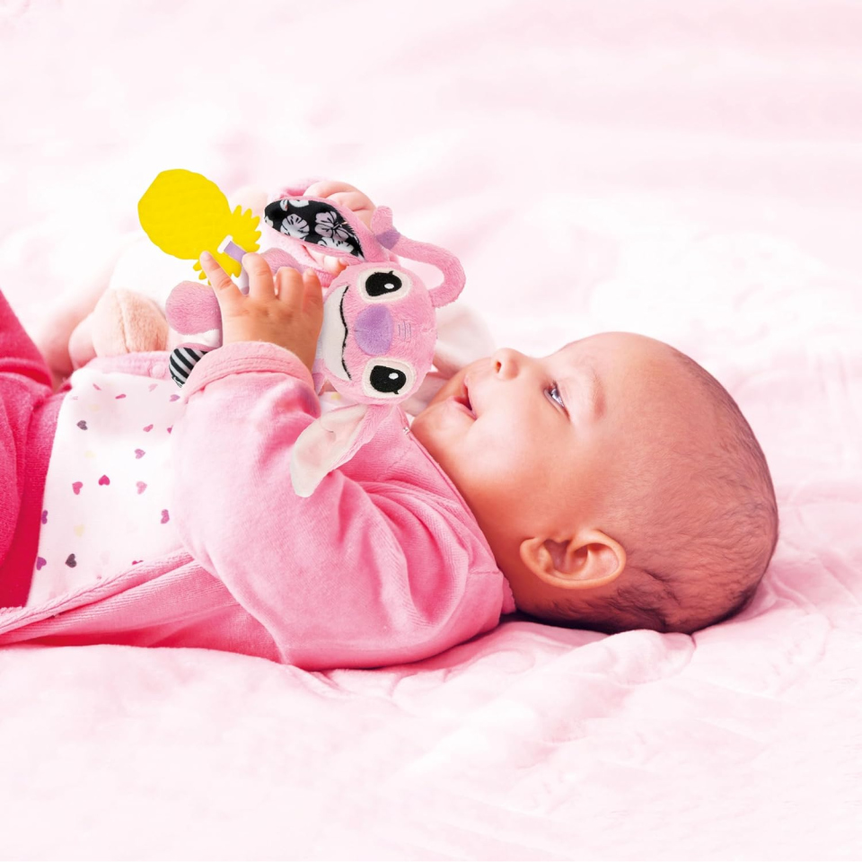 Angel Peluche Stitch On The Go – Clementoni Disney Baby