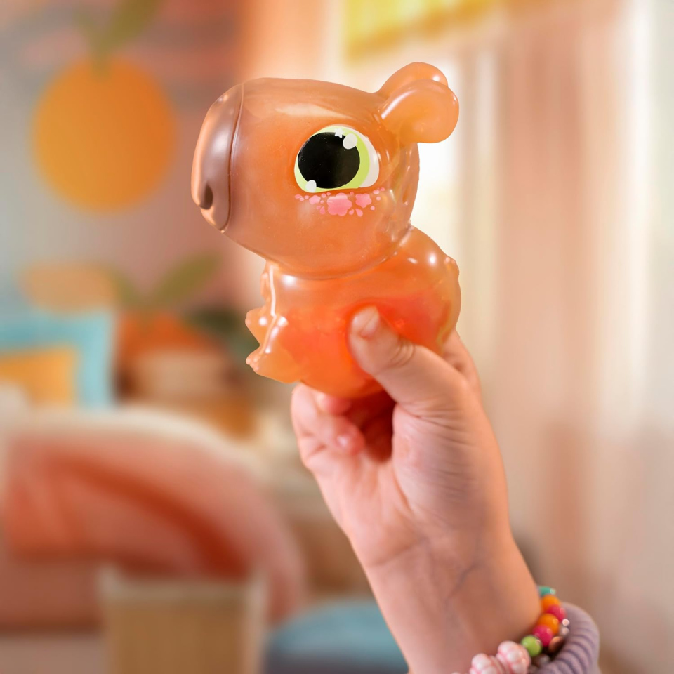Animagic Let's Glo capibara interattivo marrone luminoso