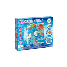 Aquabeads Ocean Splash Scene – Set Perline Animali Marini 1500 Pezzi