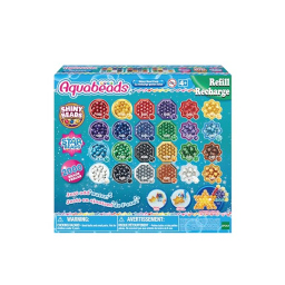Aquabeads Ricarica Perline Brillanti 2000 Pezzi 24 Colori