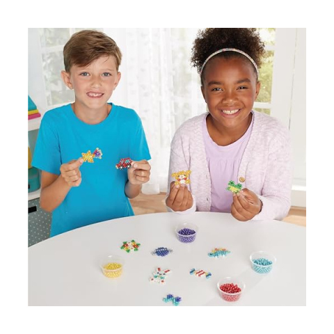 Aquabeads Ricarica Perline Brillanti 2000 Pezzi 24 Colori