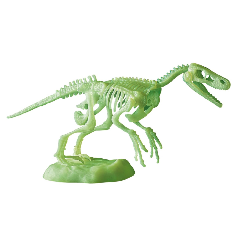 Clementoni Archeogiocando Velociraptor – Kit Scavo Fossili Fosforescenti