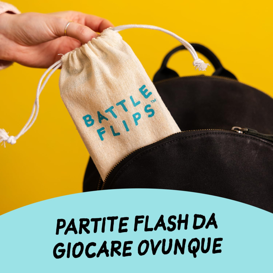 Asmodee Battle Flips gioco di parole per due giocatori