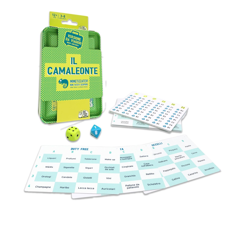 Asmodee Il Camaleonte gioco di carte da viaggio