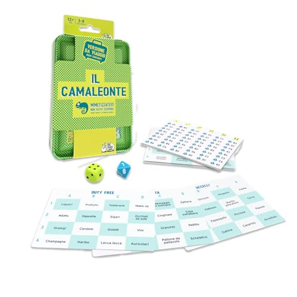 Asmodee Il Camaleonte gioco di carte da viaggio