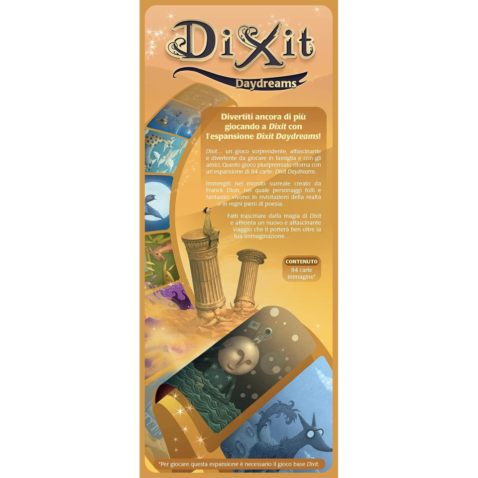 Asmodee Dixit Daydreams espansione con 84 carte