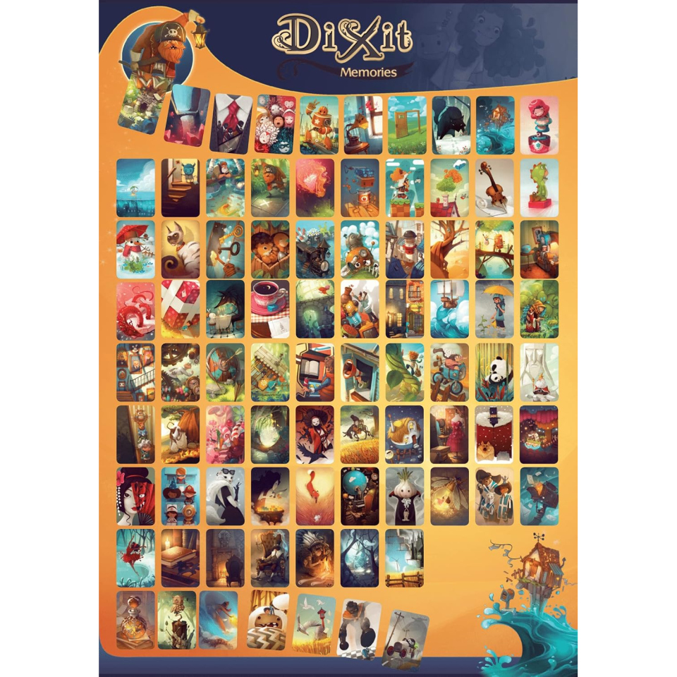 Asmodee Dixit Memories espansione da 84 carte