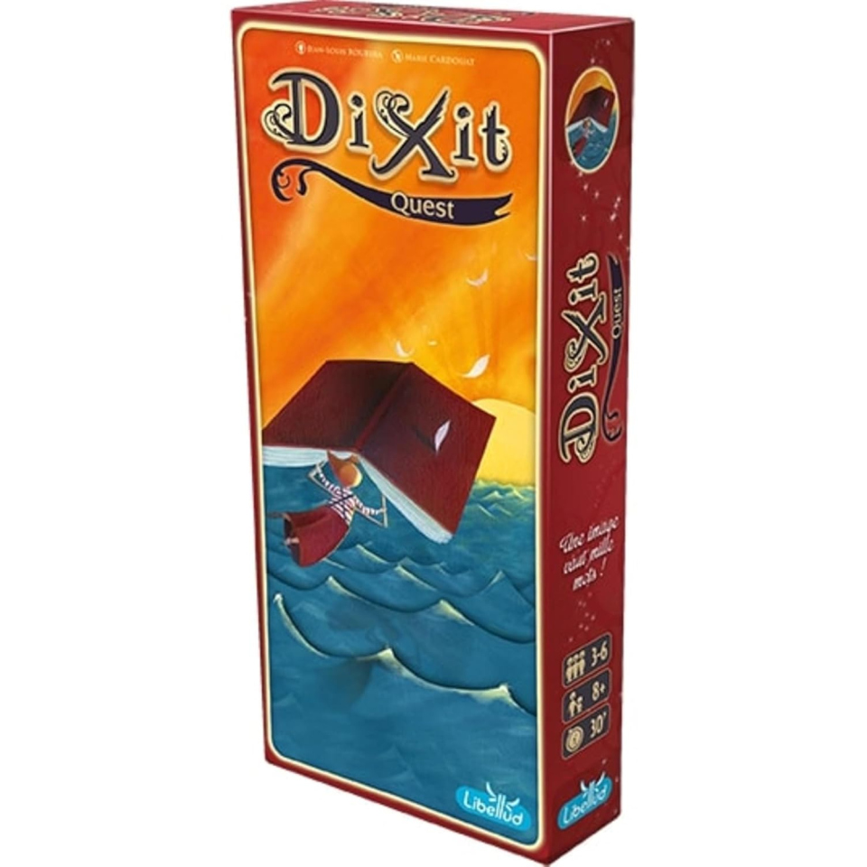 Asmodee Dixit Quest espansione con 84 carte