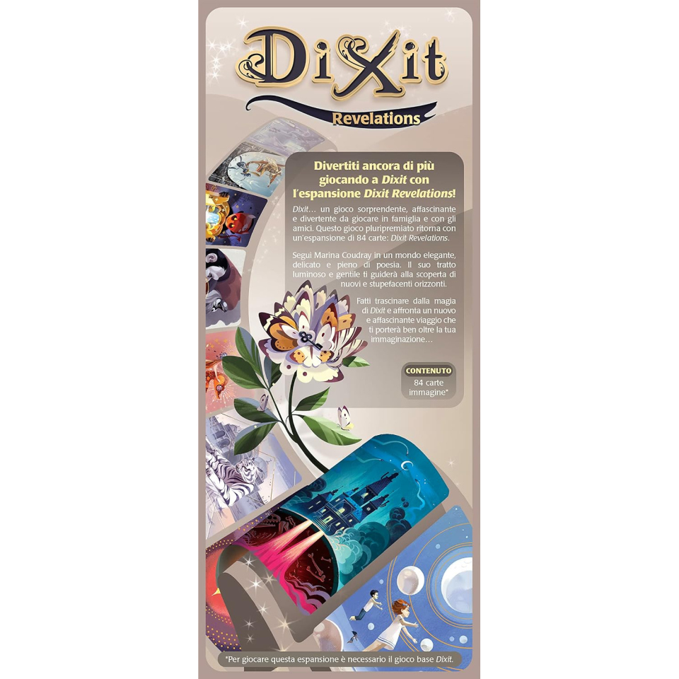 Asmodee Dixit Revelations espansione con 84 carte