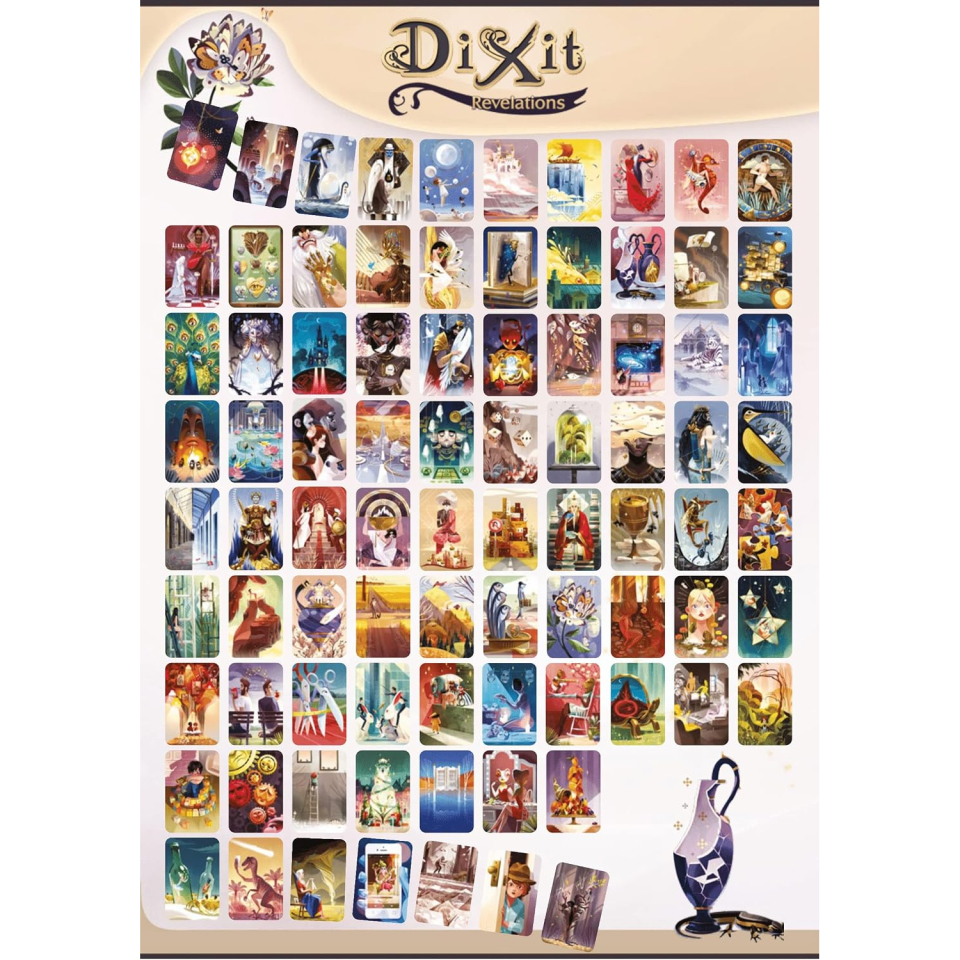Asmodee Dixit Revelations espansione con 84 carte