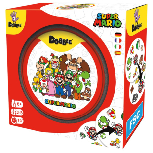 Asmodee Dobble Super Mario gioco di carte, 2-8 giocatori