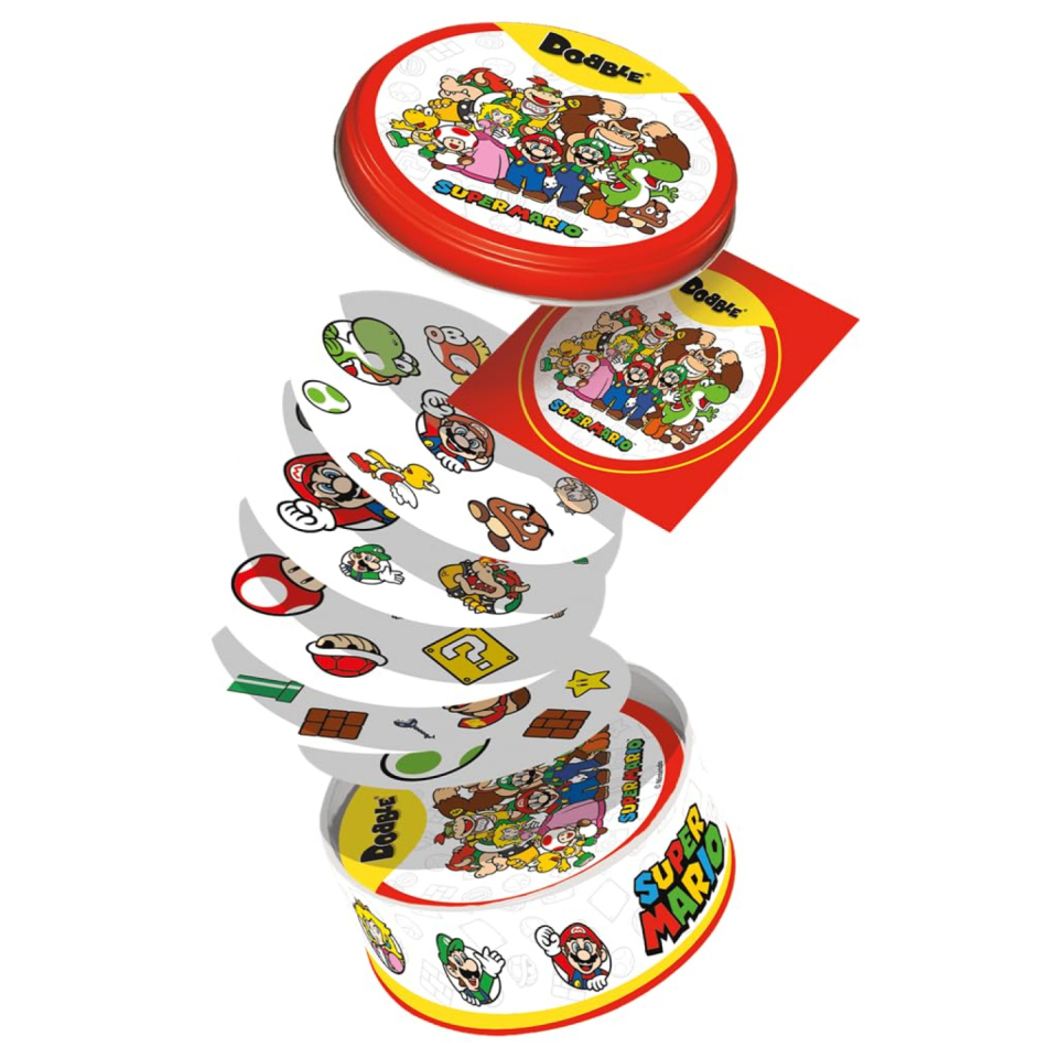 Asmodee Dobble Super Mario gioco di carte, 2-8 giocatori