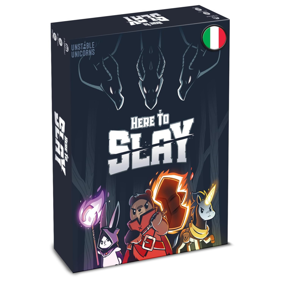 Asmodee Here to Slay gioco strategico per famiglie