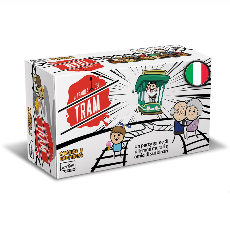 Asmodee Il Trauma del Tram party game 16+