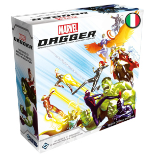 Asmodee Marvel D.A.G.G.E.R. gioco cooperativo, 1-5 giocatori