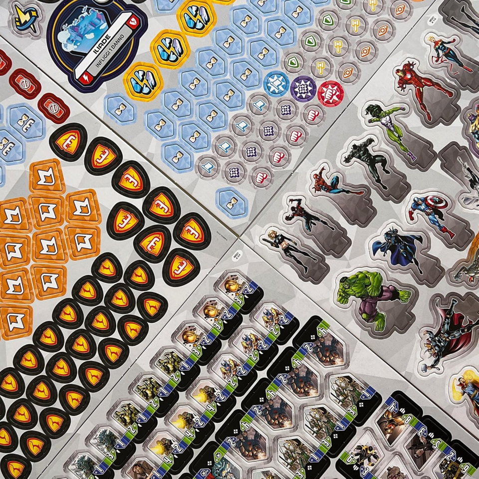 Asmodee Marvel D.A.G.G.E.R. gioco cooperativo, 1-5 giocatori