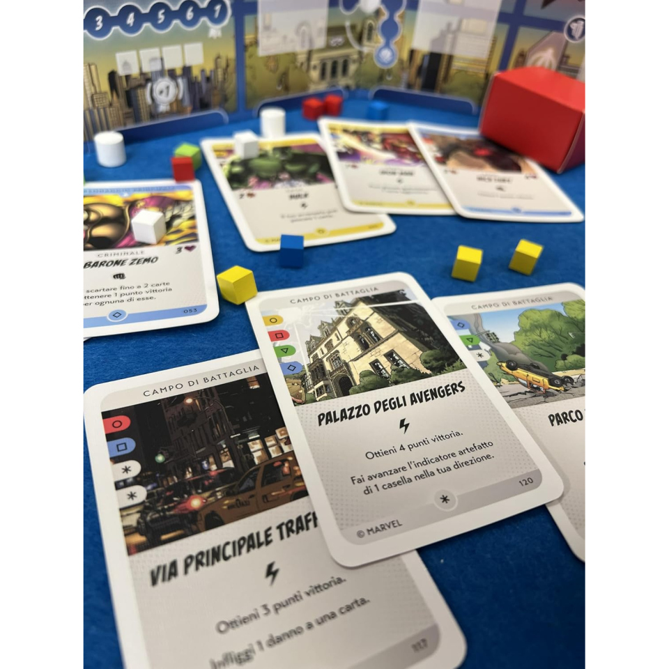 Asmodee Marvel gioco di carte: Skirmish in New York