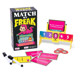 Asmodee Match My Freak, carte cooperative per adulti