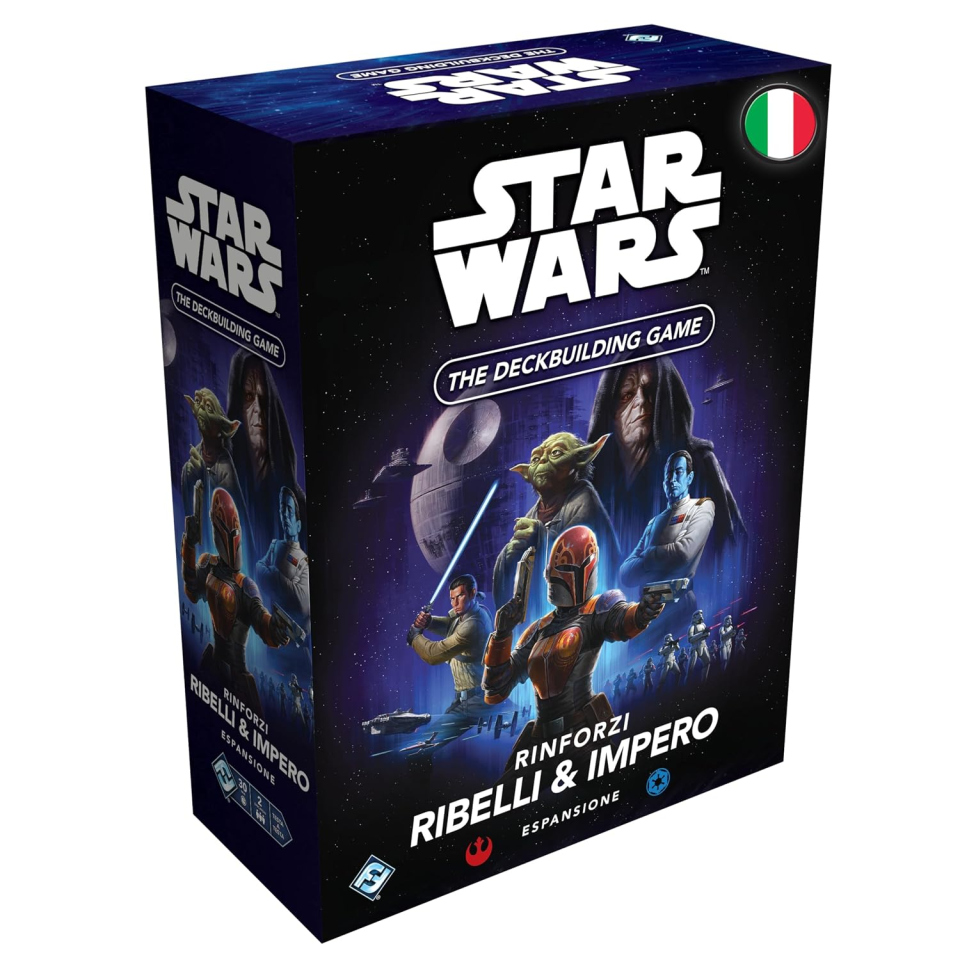 Asmodee Star Wars espansione deckbuilding Ribelli e Impero
