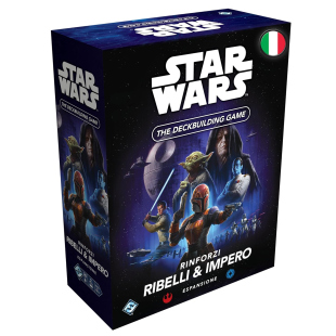 Asmodee Star Wars espansione deckbuilding Ribelli e Impero