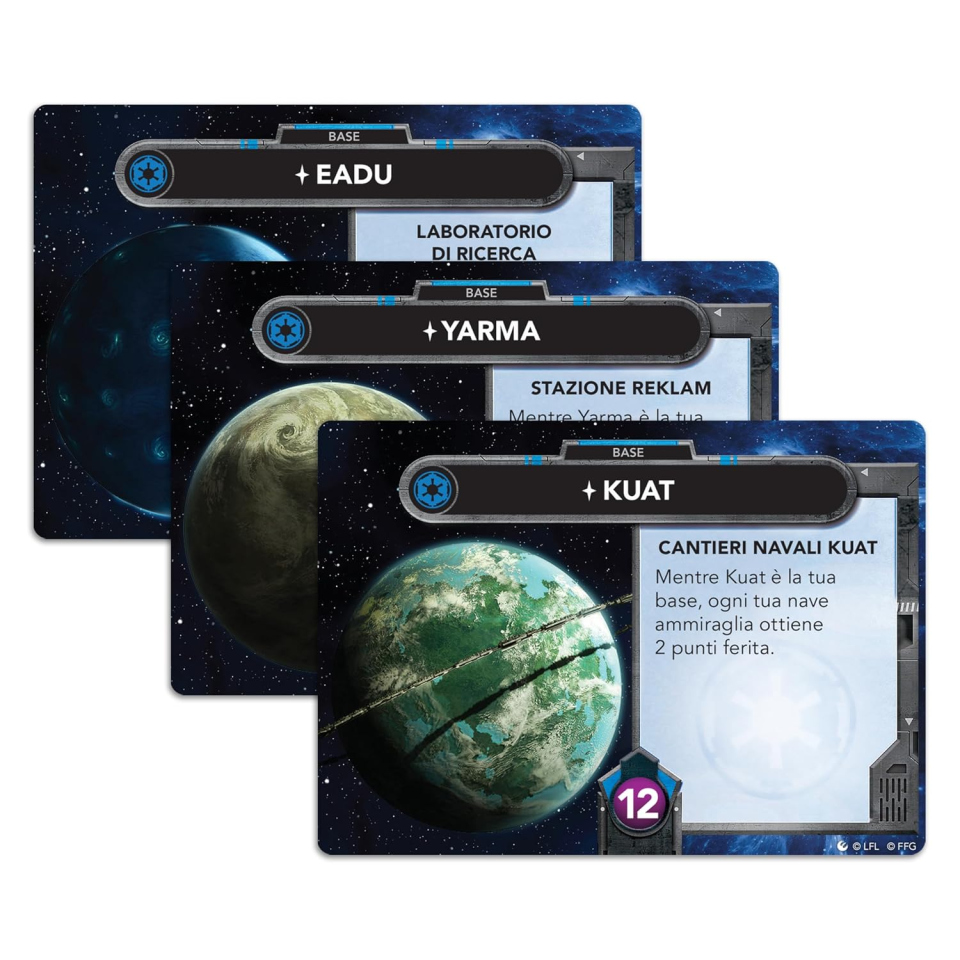 Asmodee Star Wars espansione deckbuilding Ribelli e Impero