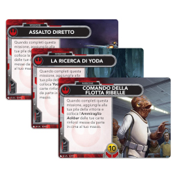 Asmodee Star Wars espansione deckbuilding Ribelli e Impero
