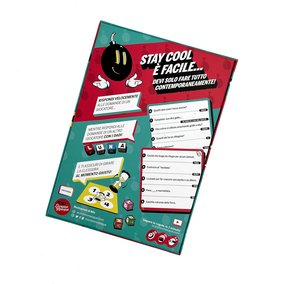 Asmodee Stay Cool gioco da tavolo dai 12 anni