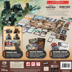 Asmodee The Mandalorian espansione Sworn to the Creed