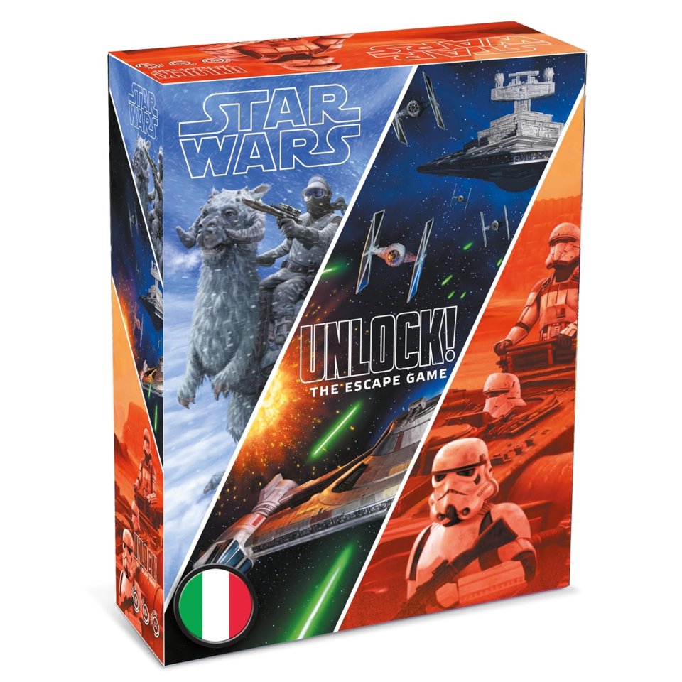Asmodee Unlock Star Wars gioco cooperativo con app