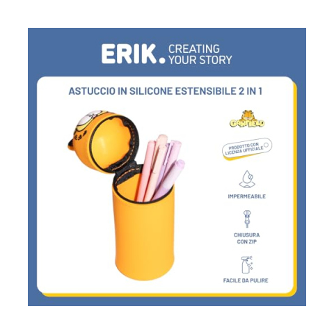 Astuccio 3D Garfield in Silicone – Grupo Erik