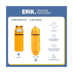 Astuccio 3D Garfield in Silicone – Grupo Erik