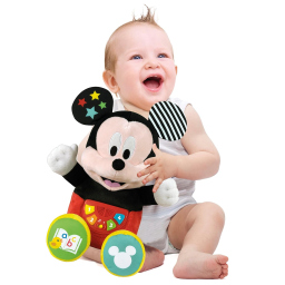 Baby Mickey Peluche Raccontastorie Clementoni con 4 Libricini