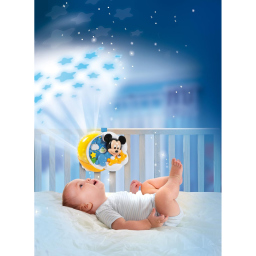 Baby Mickey Proiettore Stelle – Clementoni Luci e Ninne Nanne 0+