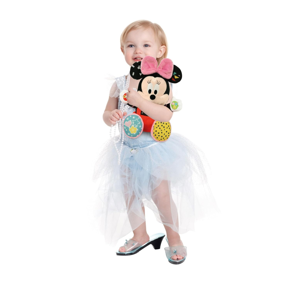 Baby Minnie Peluche Interattivo Clementoni – Alfabeto, Numeri e Colori
