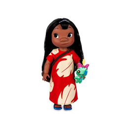 Bambola Lilo – Disney Animator's Collection 39 cm con peluche Scrump