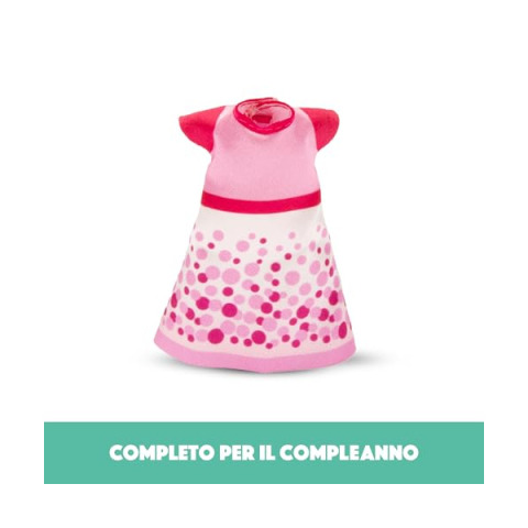 Giochi Preziosi Masha e Orso – Bambola Masha 12 cm Vestito Compleanno