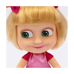 Giochi Preziosi Masha e Orso – Bambola Masha 12 cm Vestito Compleanno