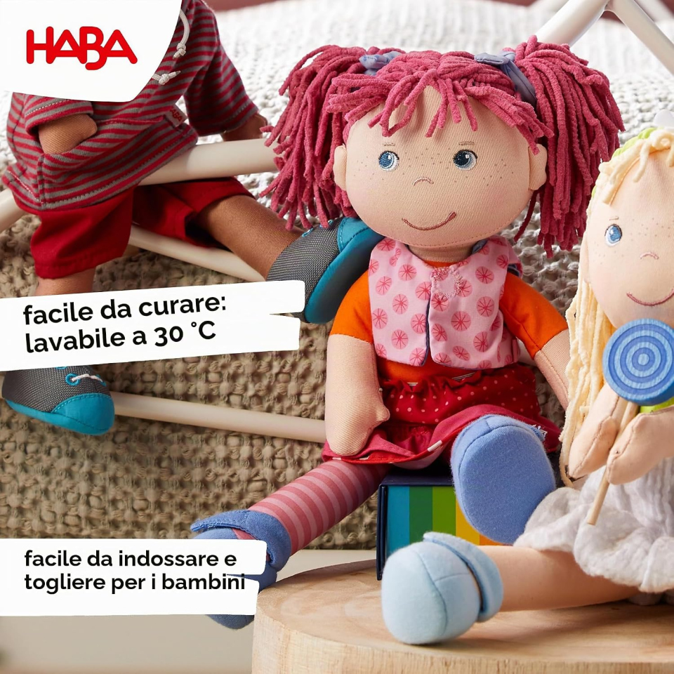 Bambola Morbida HABA Lilli-Lou 30 cm – Prima Infanzia