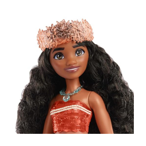 Mattel Bambola Vaiana Disney Princess con Outfit Scintillante