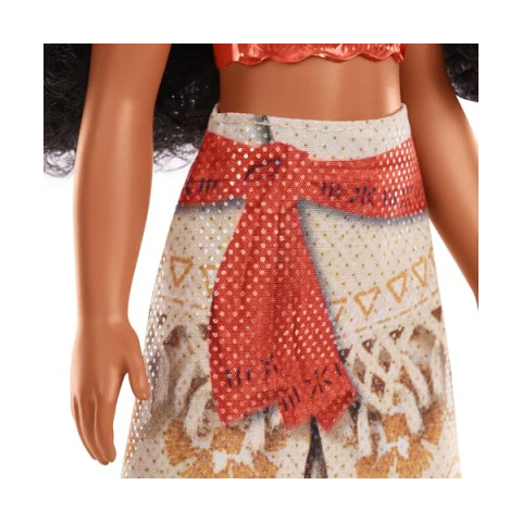 Mattel Bambola Vaiana Disney Princess con Outfit Scintillante