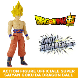 Bandai Limit Breaker statuetta Goku articolata 33 cm