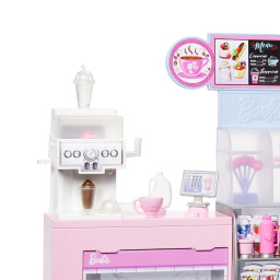 Barbie Caffetteria playset con bambola e oltre 12 accessori
