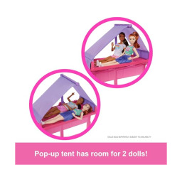 Barbie Camper dei Sogni con 60+ Accessori e Pasta Modellabile