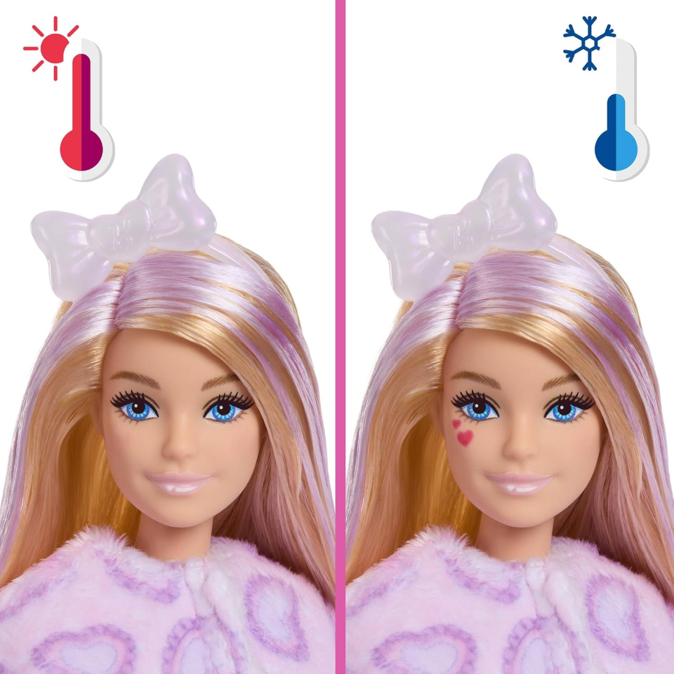 Barbie Cutie Reveal bambola gattino con 10 sorprese