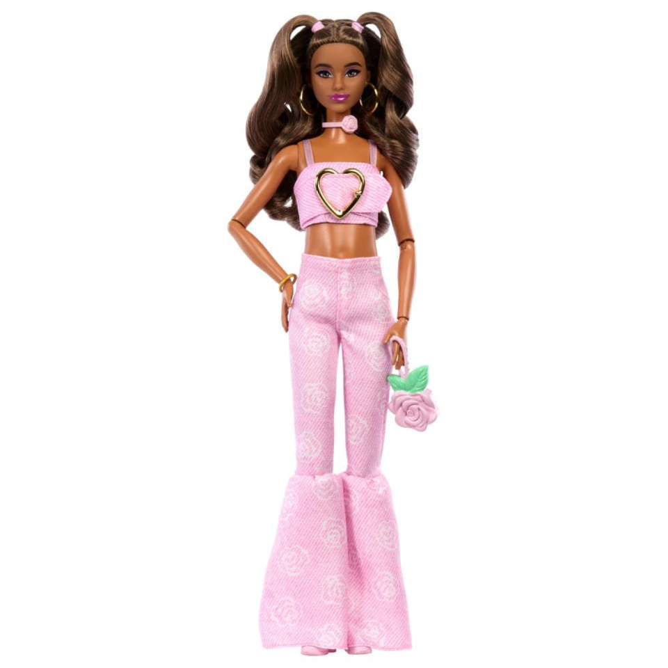 Barbie Deluxe Style bambola fashion con rose