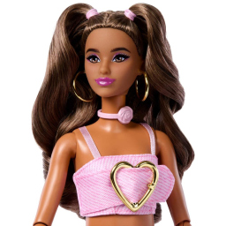 Barbie Deluxe Style bambola fashion con rose