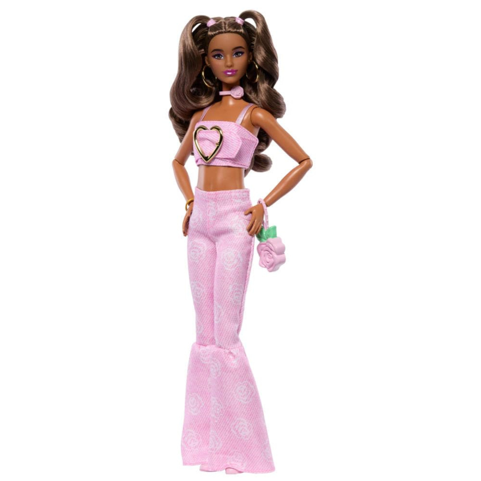 Barbie Deluxe Style bambola fashion con rose