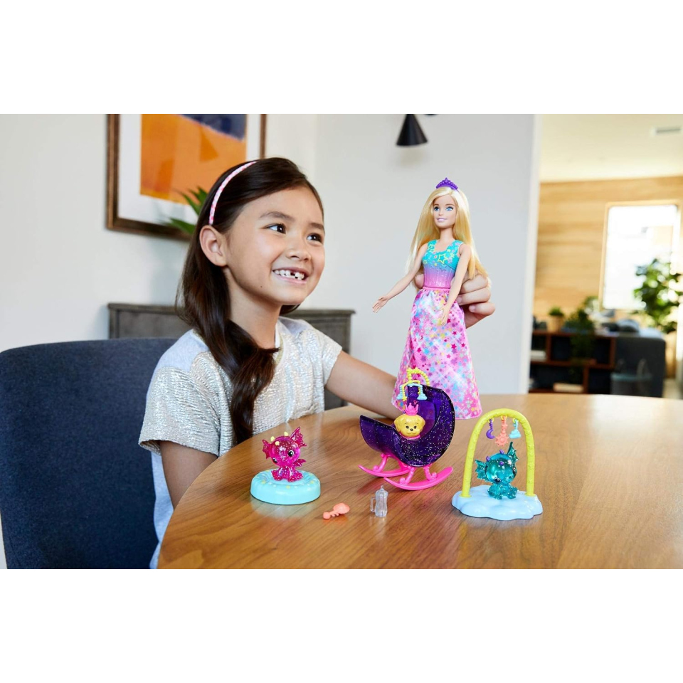 Barbie Dreamtopia playset Asilo dei Draghetti con bambola