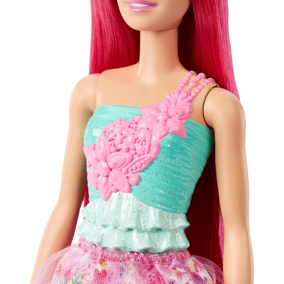 Barbie Dreamtopia bambola principessa con capelli rosa